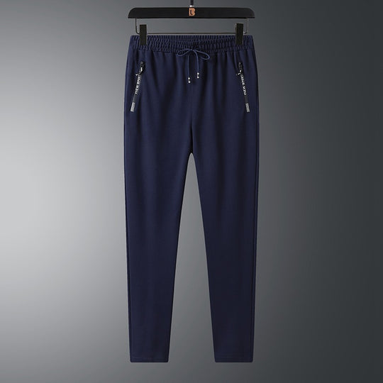 Herren Leichte Performance-Jogginghose mit elastischem Bund Reißverschlusstaschen und schlankem Schnitt Nord Taschen