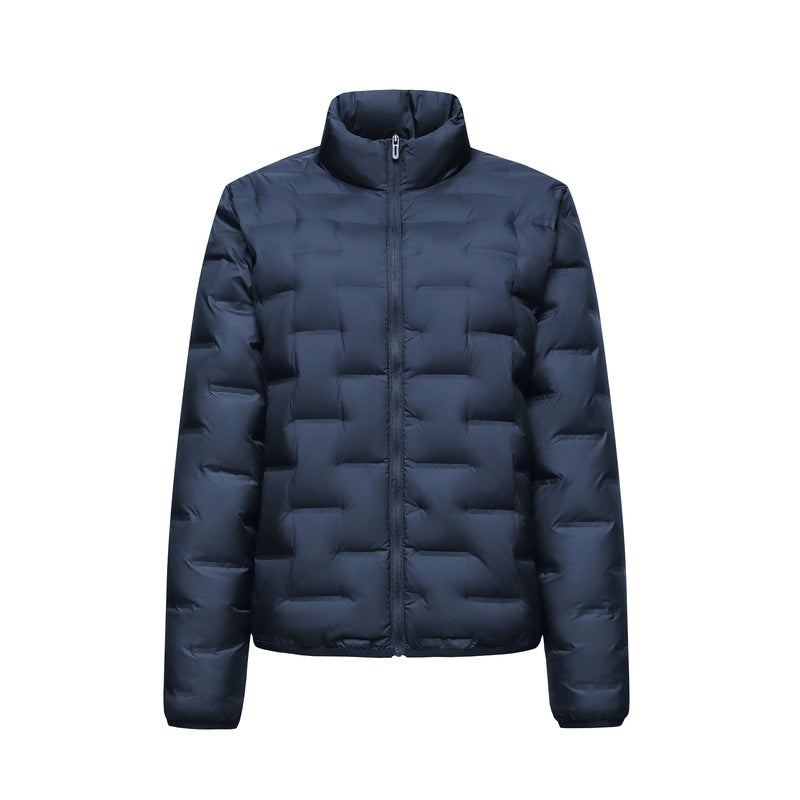 Herren Ultraleichte gesteppte Isolationsjacke mit Stehkragen und minimalistischem Design Nord Taschen