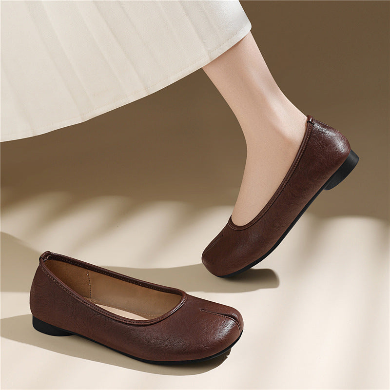 Damen Elegante und bequeme Ballerinas mit flexiblem Fußbett Nord Taschen