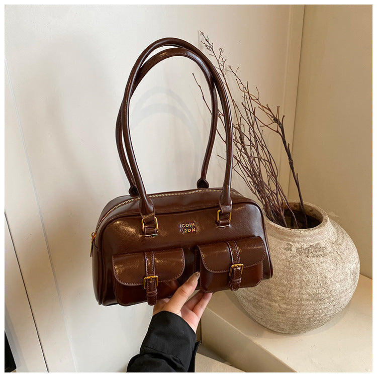 Damen modische Handtasche mit praktischen Fächern Nord Taschen