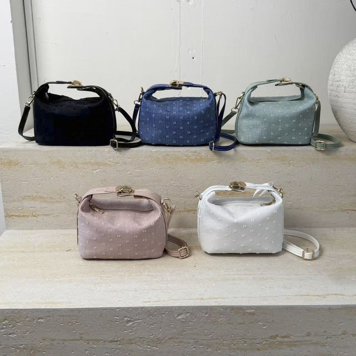 Damen elegante Umhängetasche mit strukturiertem Design Nord Taschen