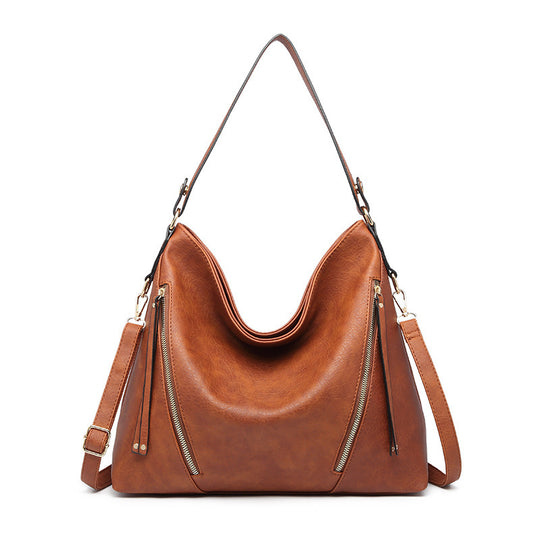 Damen Hobo-Tasche mit großzügigem Stauraum und eleganten Zipperdetails Nord Taschen