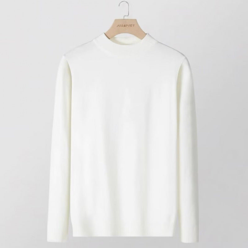 Damen Feinstrick-Stehkragenpullover aus Baumwollmix mit gerippten Bündchen Nord Taschen