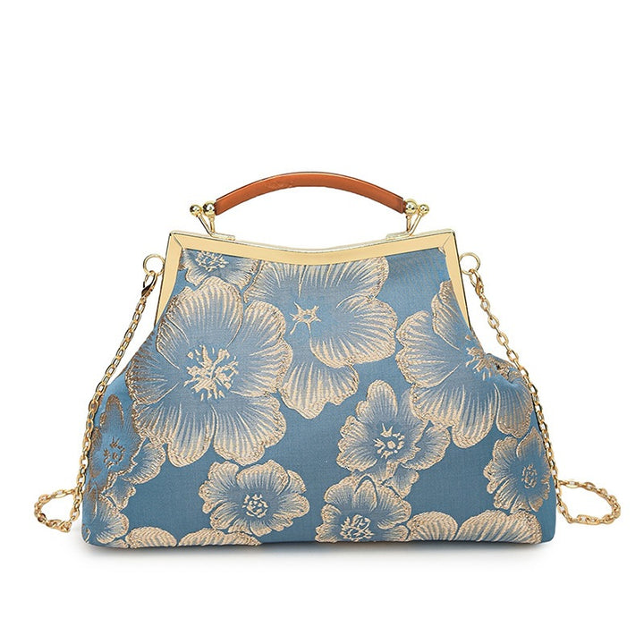 Damen elegante Umhängetasche mit floralem Design Nord Taschen