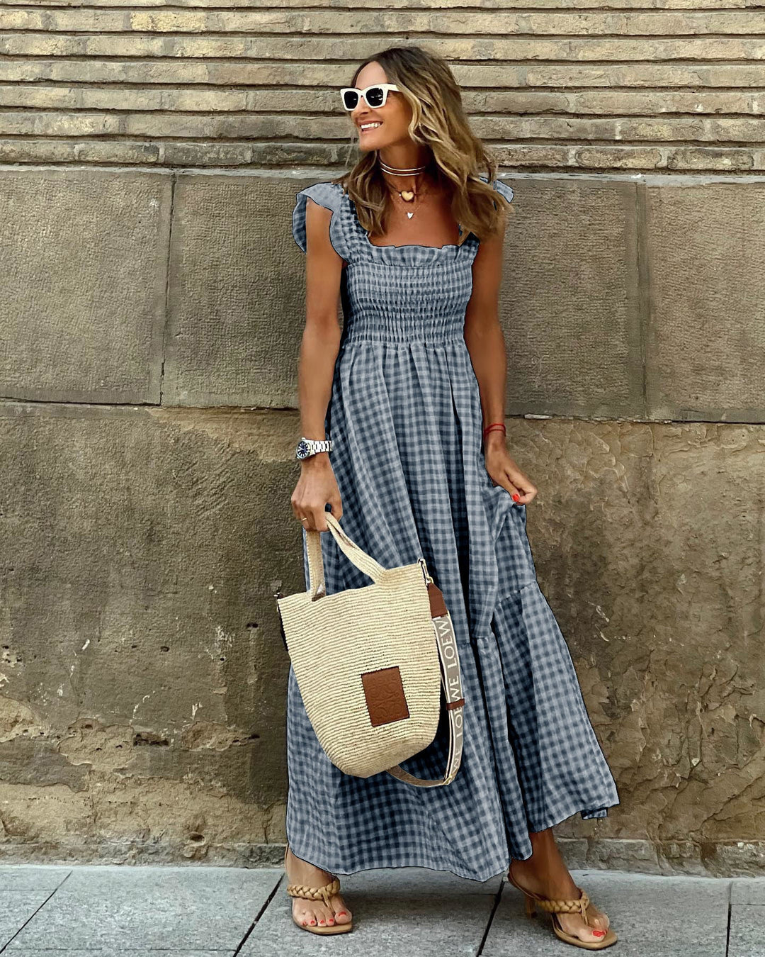 Damen Maxi Kleid