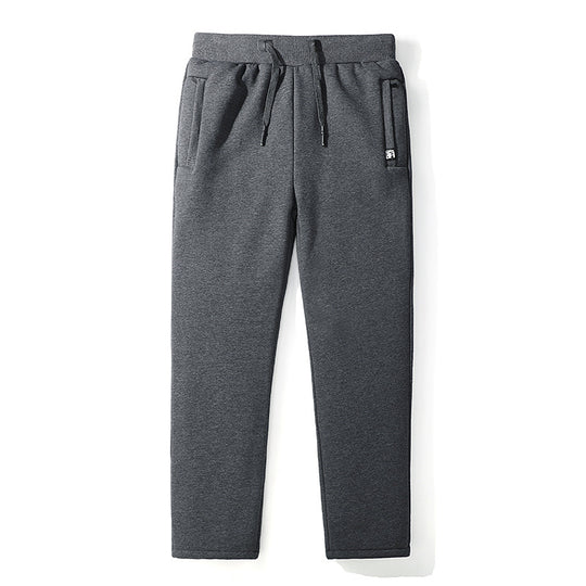 Herren Minimalistische Tech-Jogginghose mit Slim-Fit, Elastikbund und verdeckten Reißverschlusstaschen Nord Taschen