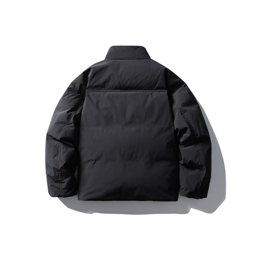 Herren Boxy Thermo-Isolationsjacke mit hohem Stehkragen und minimalistischer Außenhülle Nord Taschen