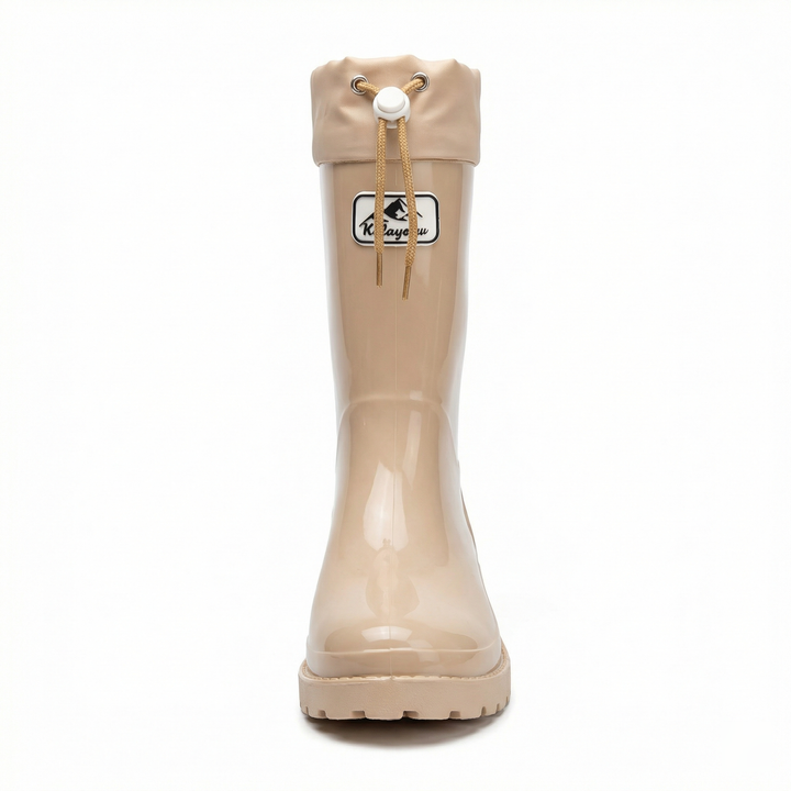 Damen Hochwertige und Stylische Gummistiefel mit Verstellbarem Schnürsystem Nord Taschen