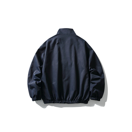 Herren Tech-Bomberjacke im Workwear-Stil mit hohem Stehkragen und elastischem Saum Nord Taschen
