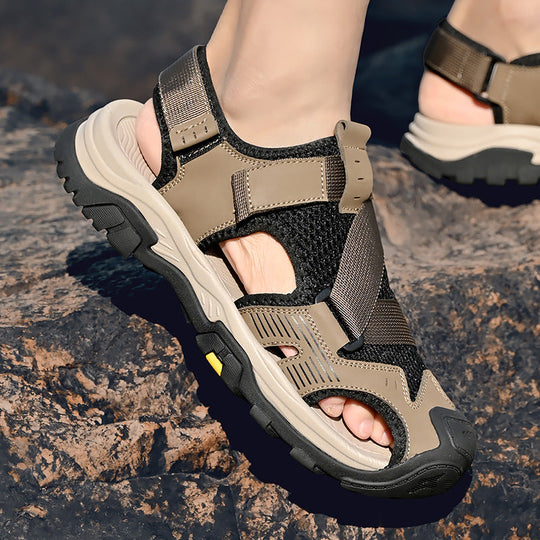 Damen Sportliche Outdoor-Sandalen mit rutschfester Sohle und verstellbaren Riemen