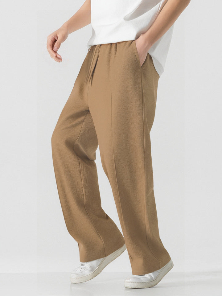 Herren Elegante, weite Freizeithose aus atmungsaktivem Gew Nord Taschene