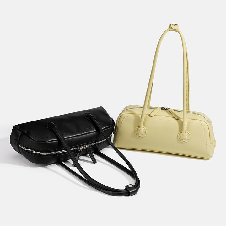 Damen Handtasche mit elegantem, minimalistischen Design und praktischem Reißverschluss Nord Taschen