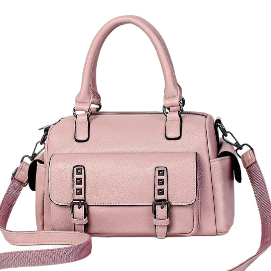 Damen Designer-Tasche mit strukturierter Lederoberfläche und praktischer Umhängemöglichkeit Nord Taschen
