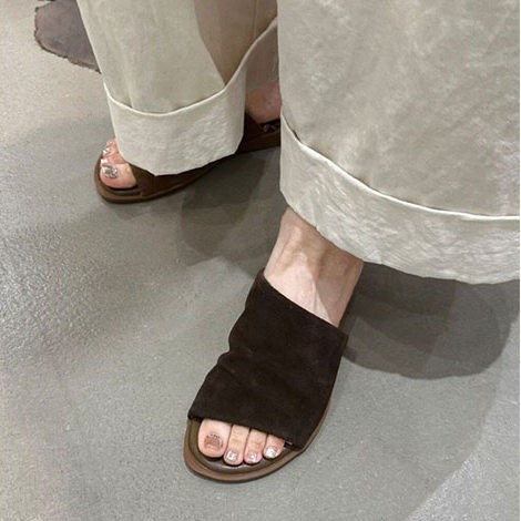 Damen bequeme und stilvolle Riemensandalen mit weichem Obermaterial