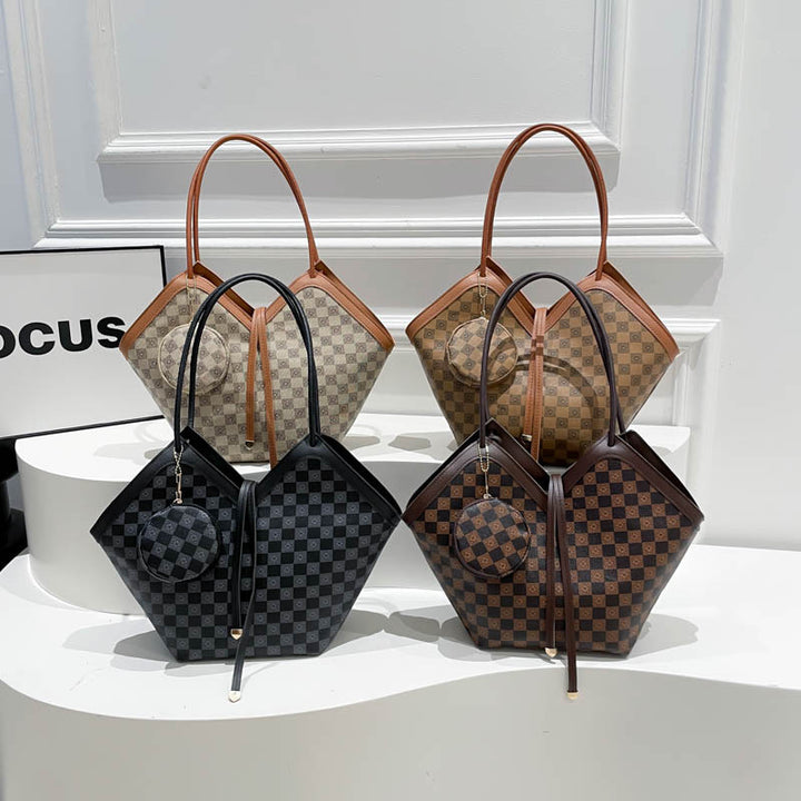 Damen Shopper-Tasche mit praktischem Innenfach und stilvollem Design Nord Taschen