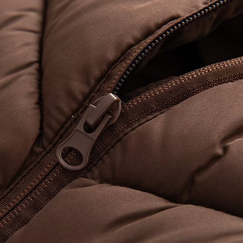 Damen Hybrid-Steppjacke mit Wattierung, Kapuze und elastischen Ärmel-Einsätzen Nord Taschen
