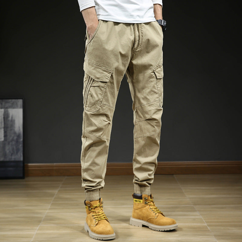 Herren Tapered-Cargo‑Jogger mit geripptem Knöchelabschluss und verstärkten Kniepaneelen Nord Taschen