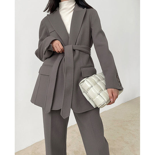 Damen Elegante und stilvolle Anzughose Nord Taschen