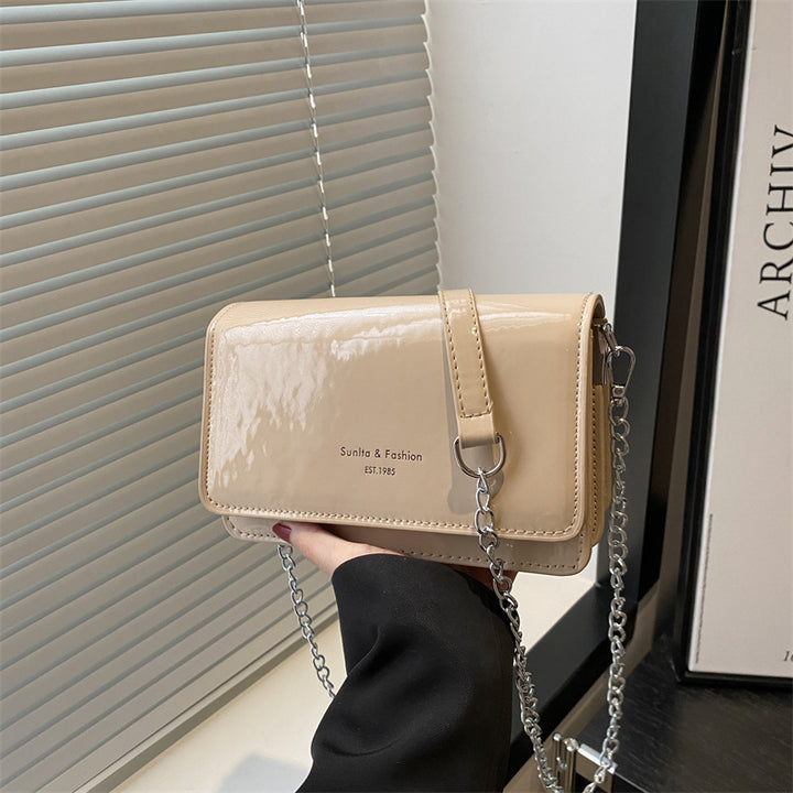 Damen elegante Umhängetasche mit Kettendesign Nord Taschen