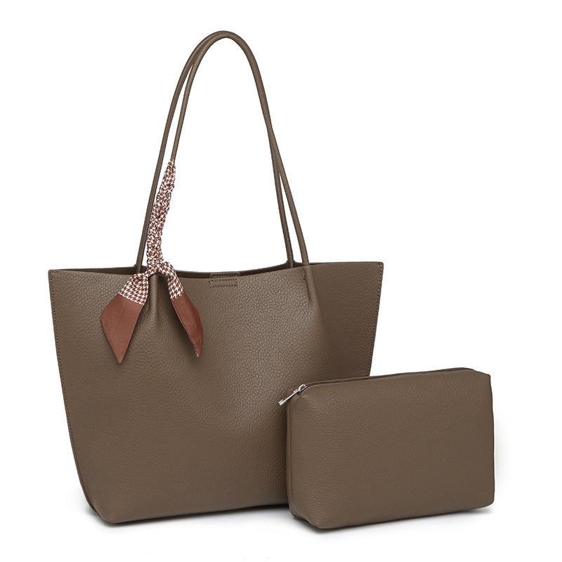 Damen Shopper-Tasche mit stilvollem Halstuch und elegantem Design Nord Taschen