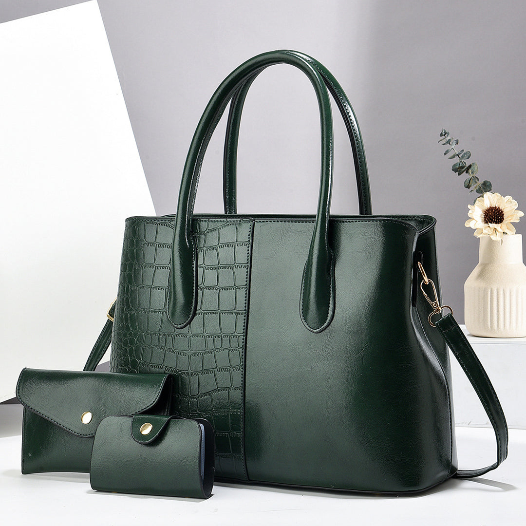 Damen Tote-Handtasche mit abnehmbarem Zubehör Nord Taschen