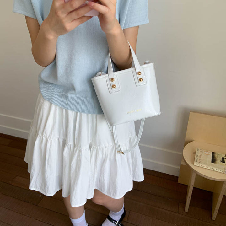 Damen Mini-Handtasche mit elegantem Kettenverschluss Nord Taschen