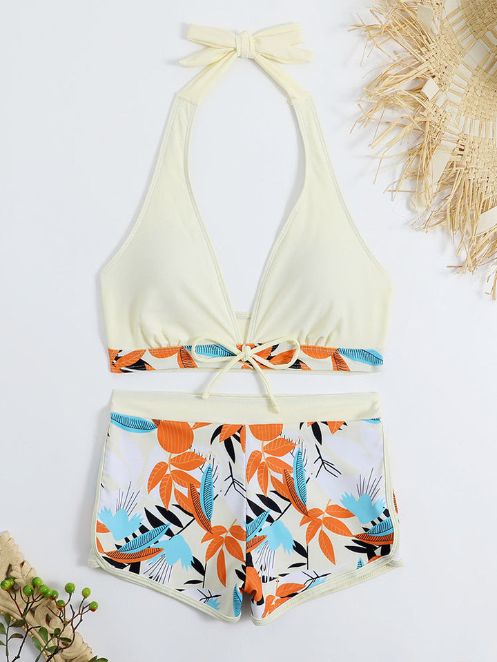 Damen Sportliches Bikini-Set mit verdecktem Bauch