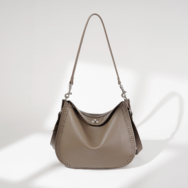 Damen Hobo-Tasche mit verspieltem Flechtmuster Nord Taschen