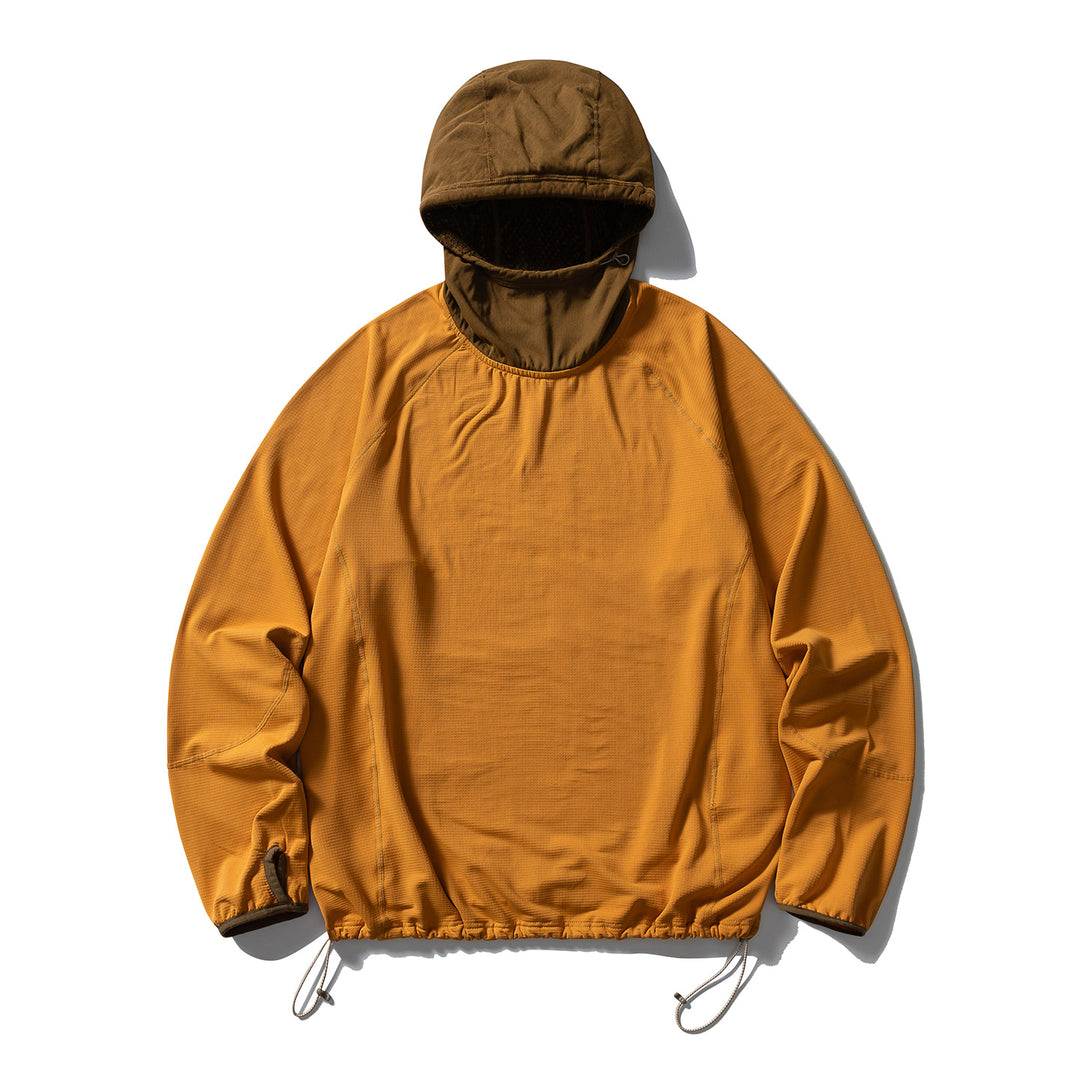 Unisex Technischer Kapuzenpullover mit verstellbarem Saum, isolierter Innenkapuze und Daumenöffnungen Nord Taschen