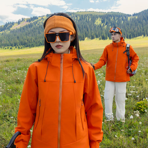 Herren zweilagige Softshell‑Outdoorjacke mit herausnehmbarem Fleece‑Innenlayer, wind‑ und wasserabweisend Nord Taschen