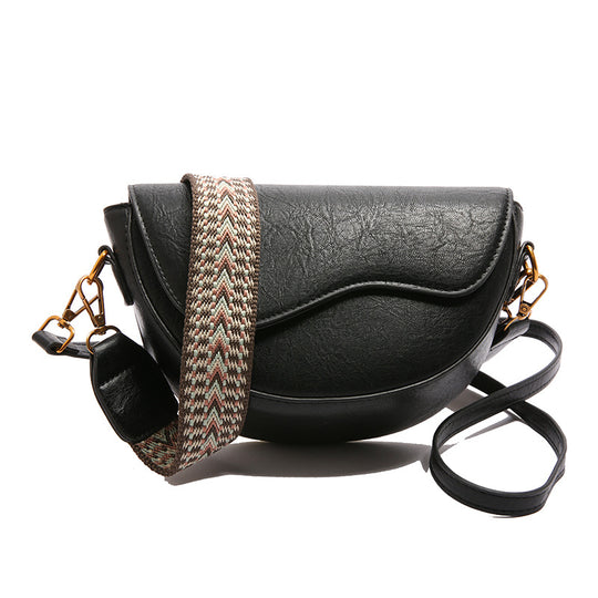 Damen Umhängetasche mit innovativem Wellen-Design und verstellbarem Trageriemen Nord Taschen