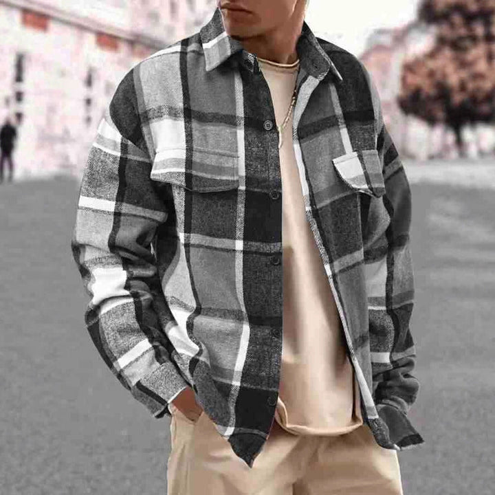 Herren Flanellhemd