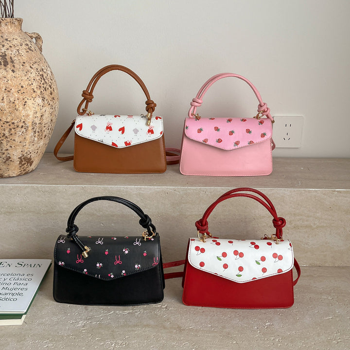 Damenhandtasche mit floralem Motiv Nord Taschen