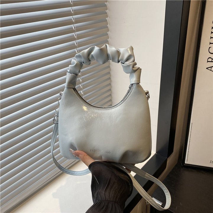 Damen modische Handtasche mit gerafftem Tragegriff Nord Taschen
