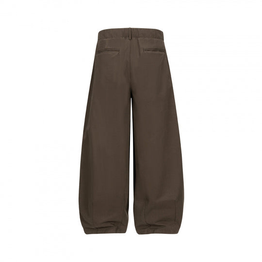 Damen Weite High‑Waist Bundfaltenhose mit ballonförmiger Silhouette Nord Taschen
