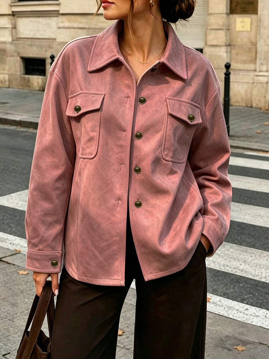 Damen Urbane Overshirt Nord Taschen