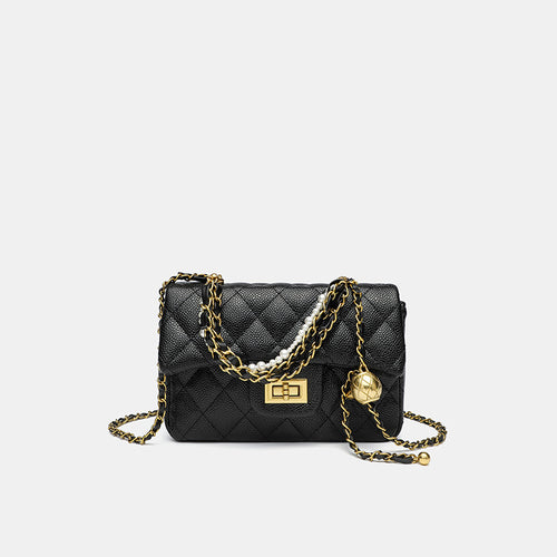 Damen Clutch-Tasche mit luxuriösem Kettenverzierung und bequemen Tragegriffen Nord Taschen