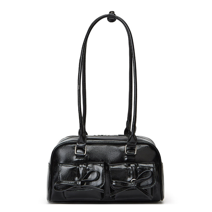 Damen Handtasche mit süßen Knotenapplikationen und praktischem Stauraum Nord Taschen