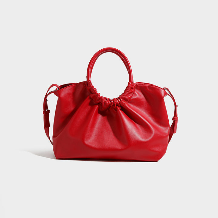 Damen Hobo-Tasche mit elastischem Kordelzug und abnehmbarem Schulterriemen Nord Taschen