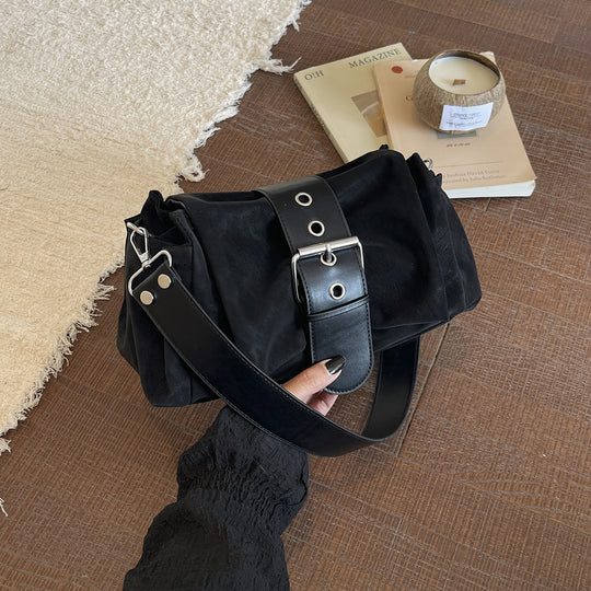 Damen Handtasche mit innovativem Schnallenverschluss Nord Taschen
