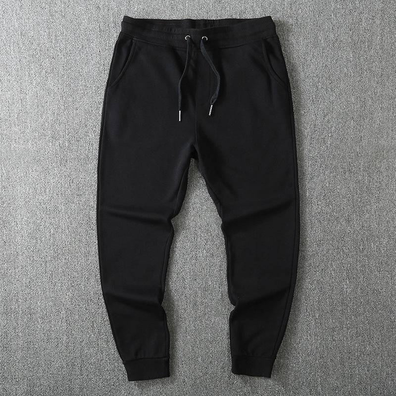 Herren Slim-Fit Fleece-Jogginghose mit elastischem Bund, Kordelzug und gekämmter Innenseite Nord Taschen