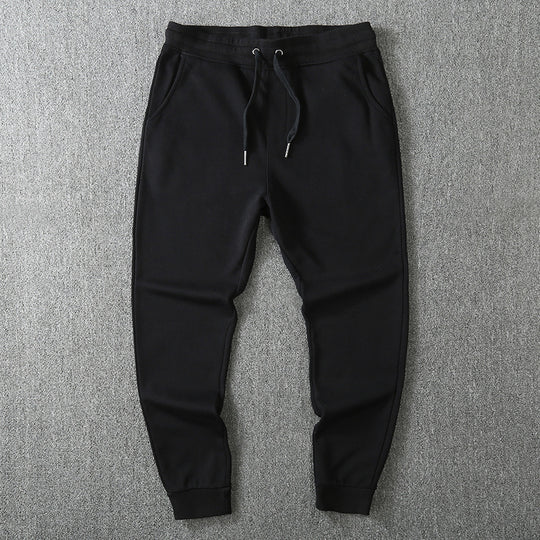 Herren Slim-Fit Fleece-Jogginghose mit elastischem Bund, Kordelzug und gekämmter Innenseite Nord Taschen