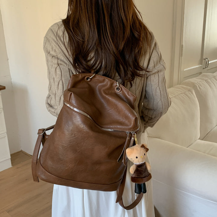 Damen Rucksack aus hochwertigem Kunstleder mit praktischem Innenorganizer Nord Taschen
