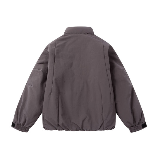 Herren Kurz‑Pufferjacke mit schützendem Stehkragen, verdecktem Reißverschluss und elastischem Saum Nord Taschen