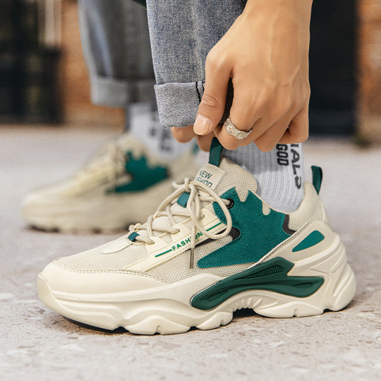 Damen Freizeit Sneakers mit atmungsaktivem Mesh-Obermaterial und stoßdämpfender Sohle - Arvani
