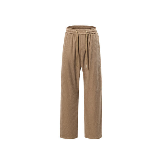 Damen Breit geschnittene Cordhose mit Tunnelzugbund und nachhaltigem Baumwollmix Nord Taschen