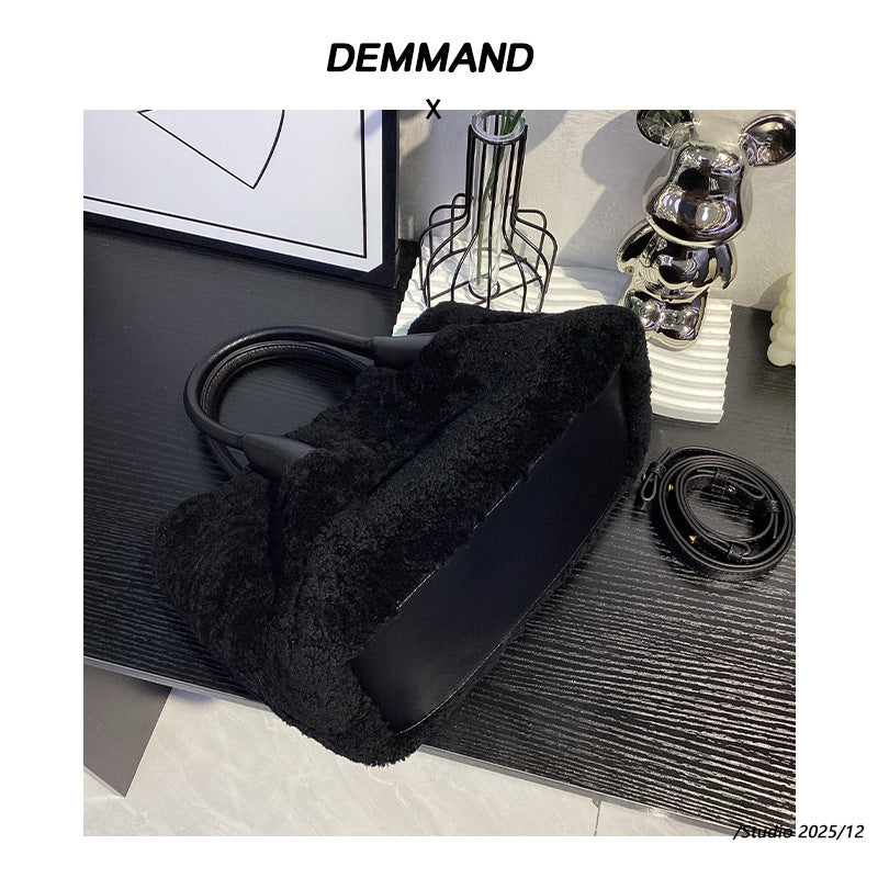Damen gemütliche und stylische Filz-Shopper-Tasche Nord Taschen