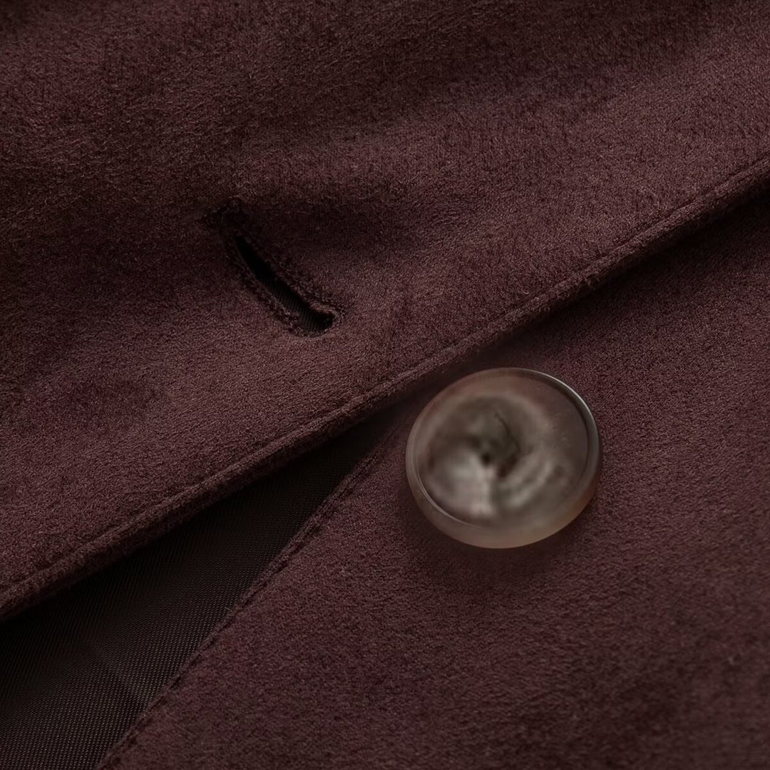 Damen Kurzjacke im Utility-Stil mit Tunnelzug und Stehkragen Nord Taschen