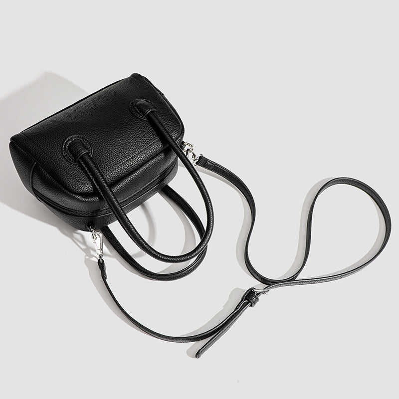Damen strukturierte Handtasche mit abnehmbarem Schulterriemen Nord Taschen