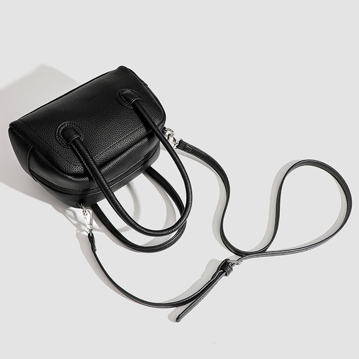Damen strukturierte Handtasche mit abnehmbarem Schulterriemen Nord Taschen